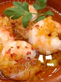 Scampi's look
