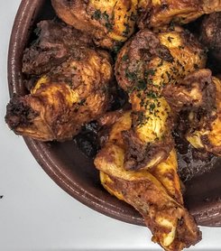 Kippenboutjes gemarineerd